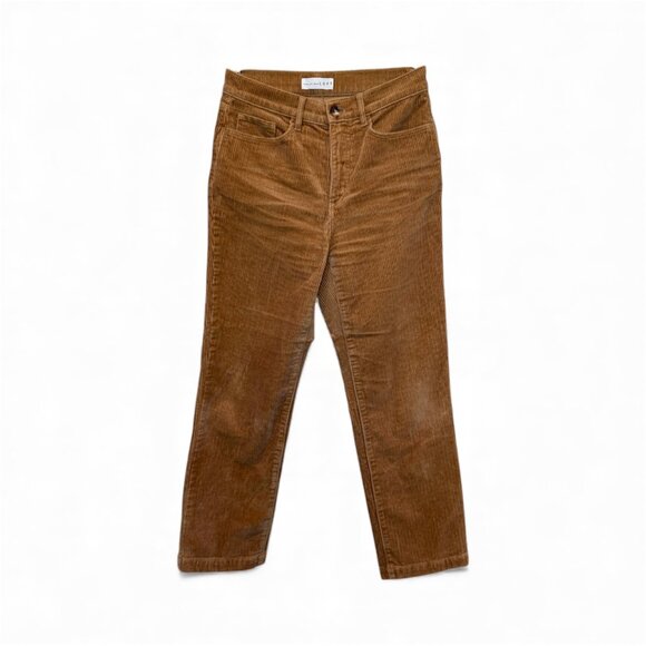 LOFT Straight Corduroy Pants – Perfect Camel Tan – Size 25P (0P) - Picture 3 of 6